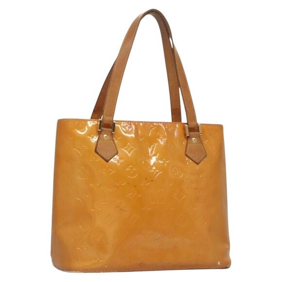 LOUIS VUITTON Monogram Vernis Houston Bag Marshmallow Pink M91302 - Picture 1 of 16